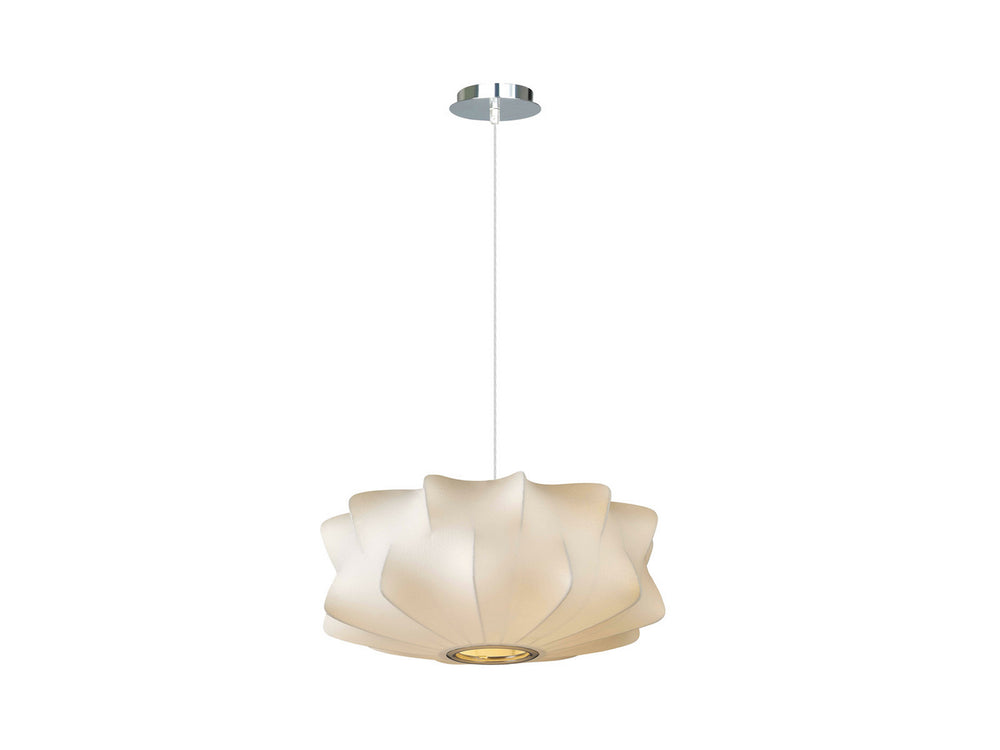 Avenue Lighting - Two Light Pendant - Melrose Pl. - White- Union Lighting Luminaires Decor