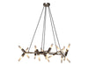 Avenue Lighting - LED Chandelier - Manhattan Ave. - Polished Nickel- Union Lighting Luminaires Decor