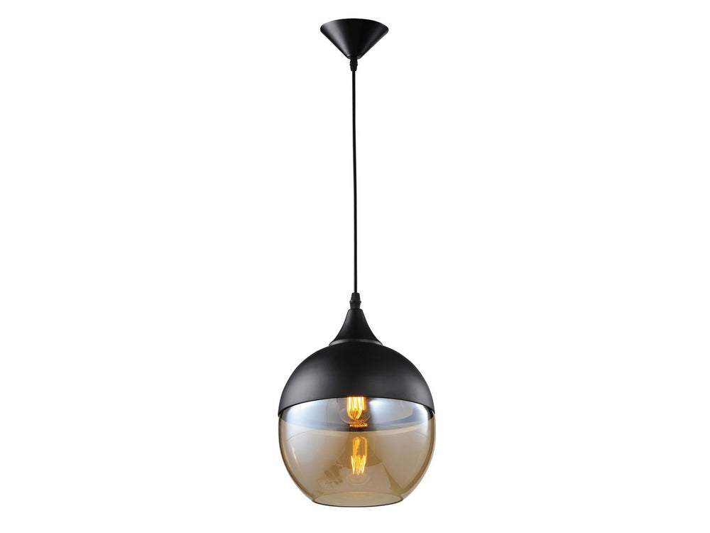 Avenue Lighting - One Light Pendant - Robertson Blvd. - Black- Union Lighting Luminaires Decor