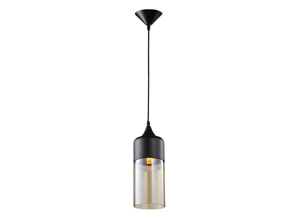 Avenue Lighting - One Light Pendant - Robertson Blvd. - Black- Union Lighting Luminaires Decor