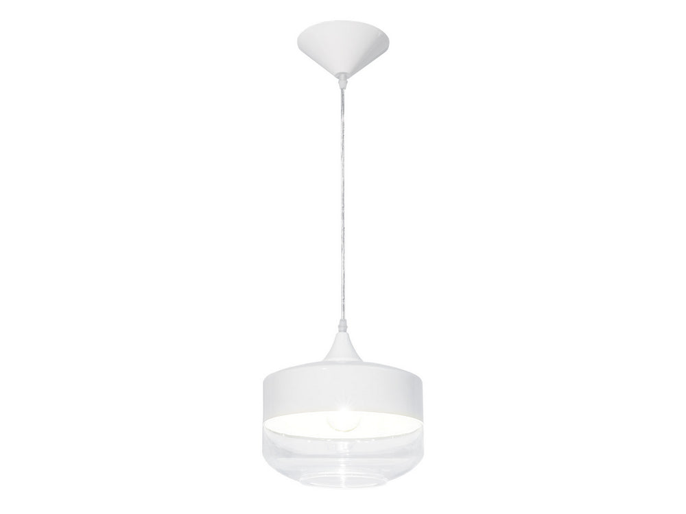 Avenue Lighting - One Light Pendant - Robertson Blvd. - White- Union Lighting Luminaires Decor