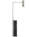 Visual Comfort Signature Canada - LED Floor Lamp - Alma - Polished Nickel and Black Marble- Union Lighting Luminaires Decor