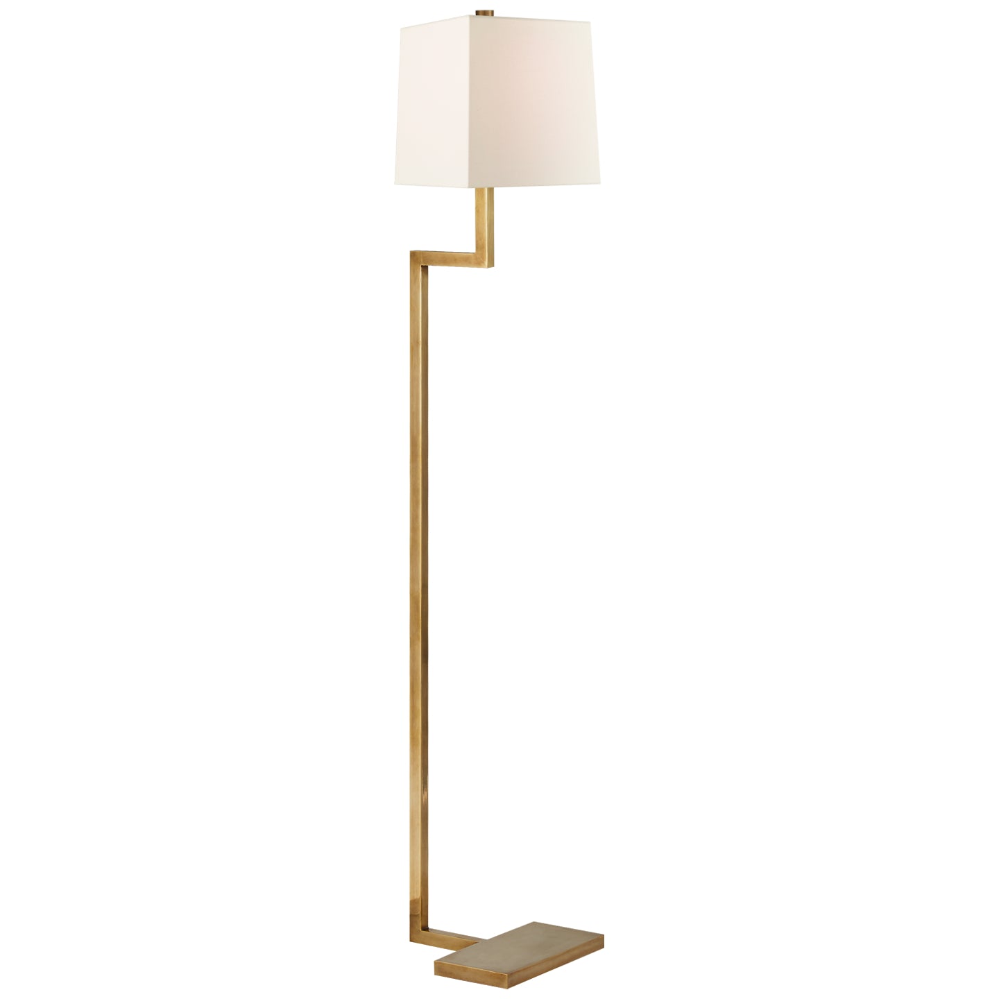 Visual Comfort Signature Canada - One Light Floor Lamp - Alander - Hand-Rubbed Antique Brass- Union Lighting Luminaires Decor