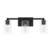 Capital Lighting - Three Light Vanity - Ravenwood - Black Iron- Union Lighting Luminaires Decor