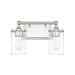 Capital Lighting - Two Light Vanity - Camden - Polished Nickel- Union Lighting Luminaires Decor