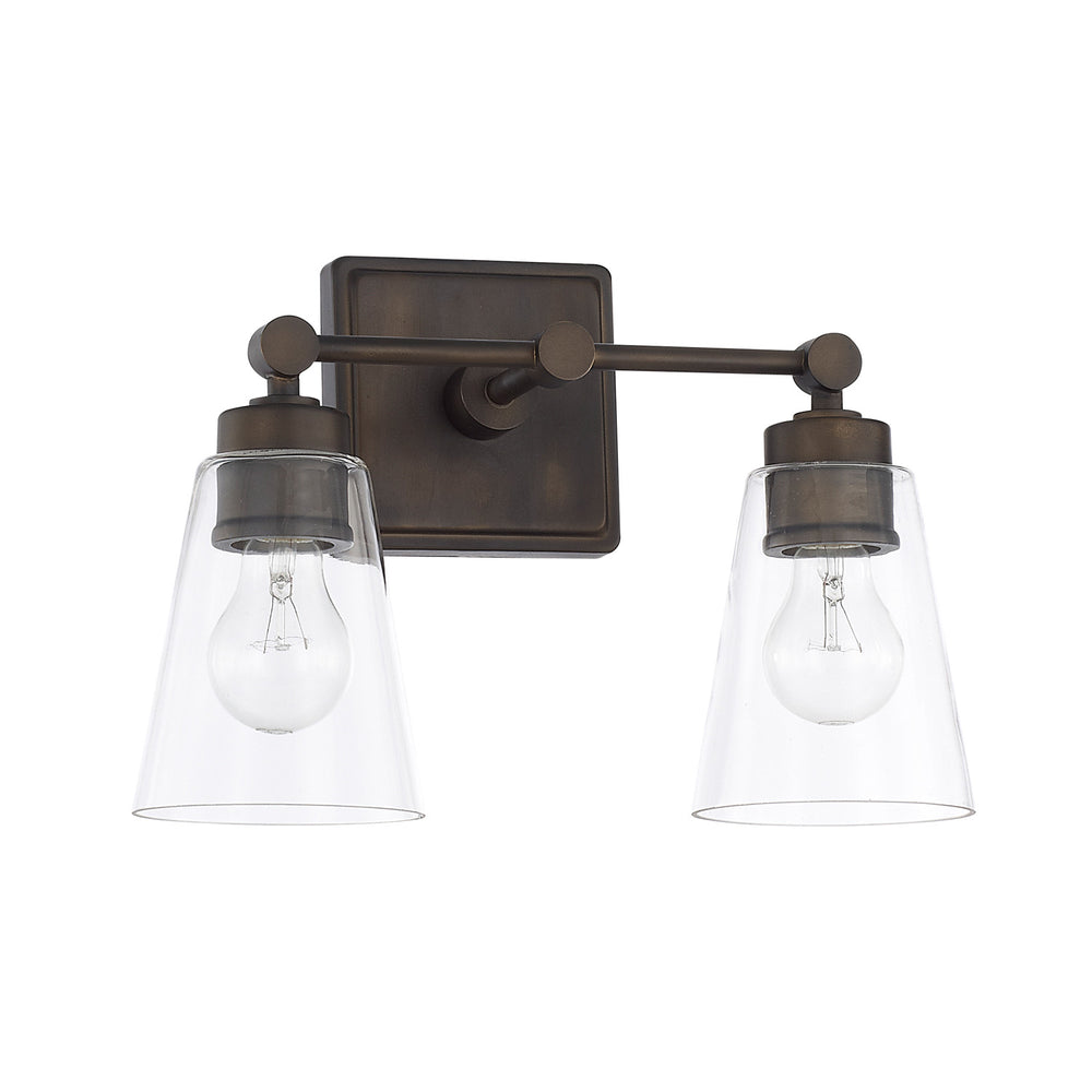 Capital Lighting - Two Light Vanity - Rory - Old Bronze- Union Lighting Luminaires Decor