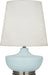 Robert Abbey - One Light Table Lamp - Michael Berman Nolan - Matte Sky Blue Glazed Ceramic w/Dark Antique Nickel- Union Lighting Luminaires Decor