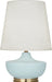 Robert Abbey - One Light Table Lamp - Michael Berman Nolan - Matte Sky Blue Glazed Ceramic w/Modern Brass- Union Lighting Luminaires Decor