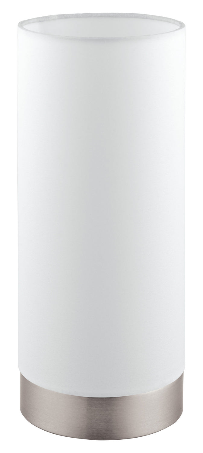 Eglo Canada - One Light Table Lamp - Pasteri - Matte Nickel- Union Lighting Luminaires Decor