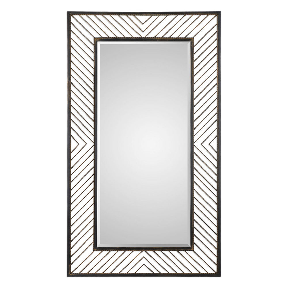 Uttermost - Mirror - Karel - Rustic Bronze- Union Lighting Luminaires Decor