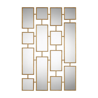 Uttermost - Mirror - Kennon - Antiqued Gold Leaf- Union Lighting Luminaires Decor