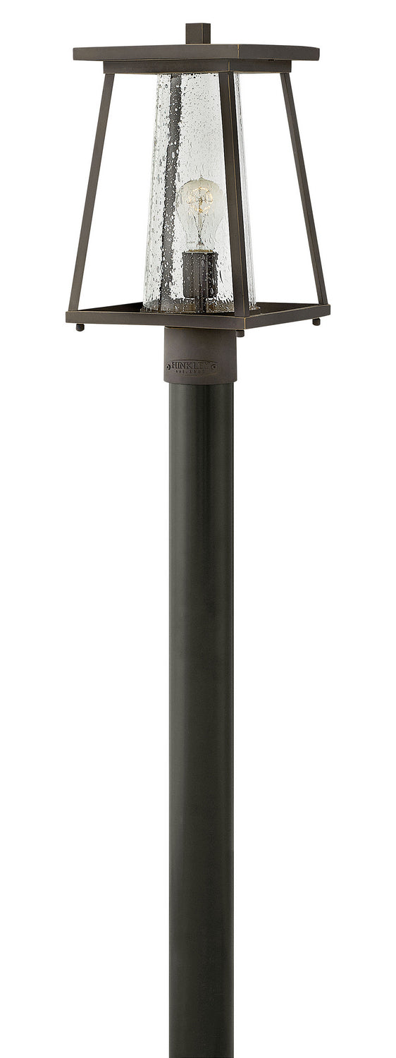 Hinkley Canada - LED Post Top/ Pier Mount - Burke - Oil Rubbed Bronze with Clear glass- Union Lighting Luminaires Decor