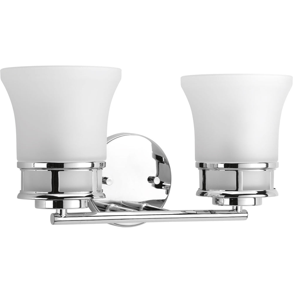 Progress Canada - Two Light Bath - Cascadia - Polished Chrome- Union Lighting Luminaires Decor