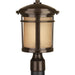 Progress Canada - One Light Post Lantern - Wish - Antique Bronze- Union Lighting Luminaires Decor