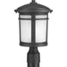 Progress Canada - One Light Post Lantern - Wish - Black- Union Lighting Luminaires Decor
