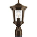 Progress Canada - One Light Post Lantern - East Haven - Antique Bronze- Union Lighting Luminaires Decor