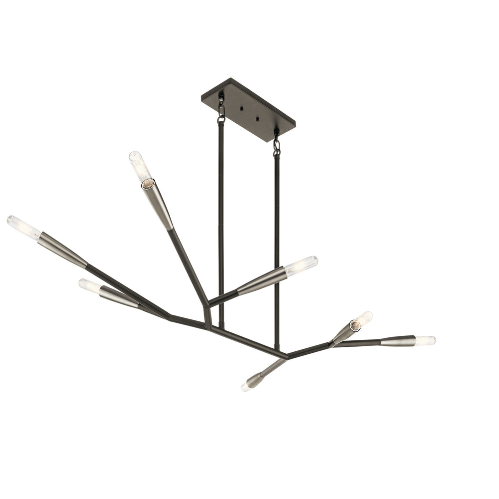 Kichler Canada - Seven Light Chandelier - Branches - Black- Union Lighting Luminaires Decor