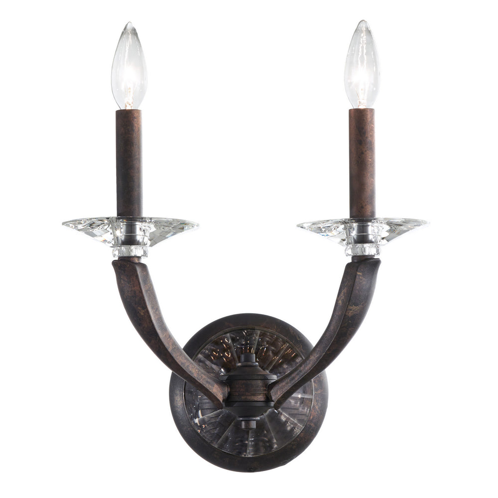 Schonbek - Two Light Wall Sconce - Emilea - Heirloom Bronze- Union Lighting Luminaires Decor