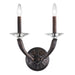 Schonbek - Two Light Wall Sconce - Emilea - Heirloom Bronze- Union Lighting Luminaires Decor