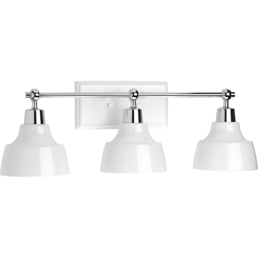 Progress Canada - Three Light Bath - Bramlett - Polished Chrome- Union Lighting Luminaires Decor