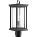 Progress Canada - One Light Post Lantern - Endicott - Black- Union Lighting Luminaires Decor