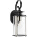 Progress Canada - One Light Wall Lantern - Squire - Black- Union Lighting Luminaires Decor