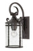 Hinkley Canada - LED Wall Mount - Casa - Olde Black with Clear Seedy glass- Union Lighting Luminaires Decor