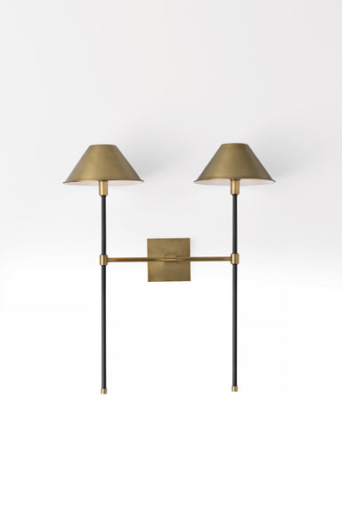 Arteriors - Two Light Wall Sconce - Havana - Antique Brass- Union Lighting Luminaires Decor