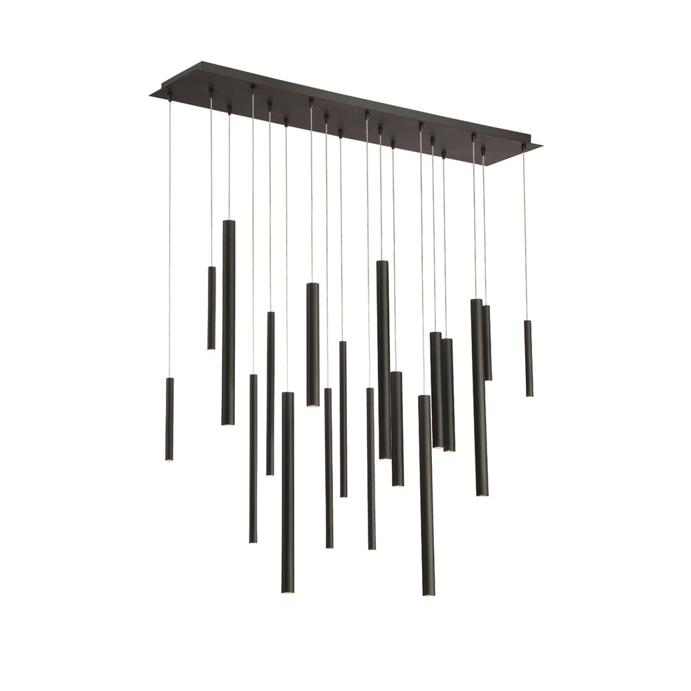 Eurofase Canada - LED Chandelier - Santana - Black- Union Lighting Luminaires Decor