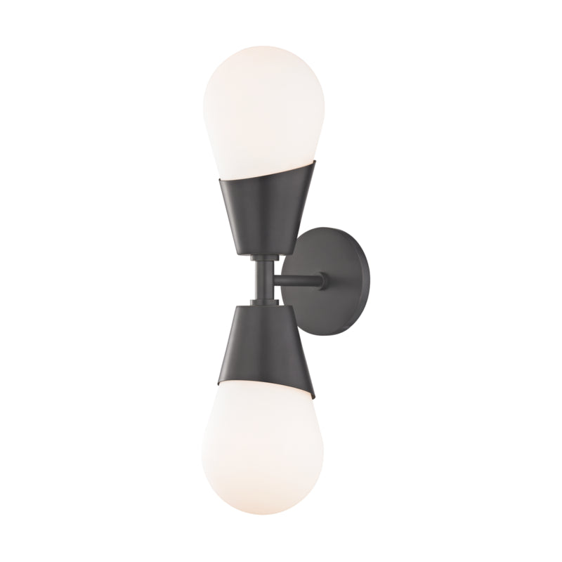 Mitzi Canada - Two Light Wall Sconce - Cora - Old Bronze- Union Lighting Luminaires Decor