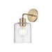 Mitzi - One Light Wall Sconce - Neko - Aged Brass- Union Lighting Luminaires Decor