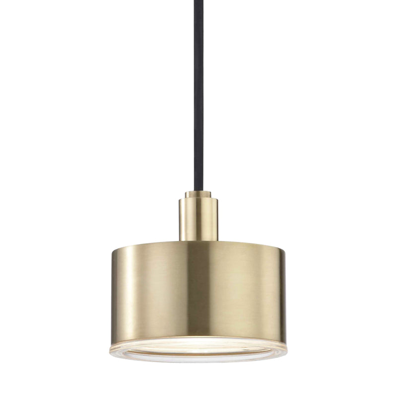 Mitzi - LED Pendant - Nora - Aged Brass- Union Lighting Luminaires Decor
