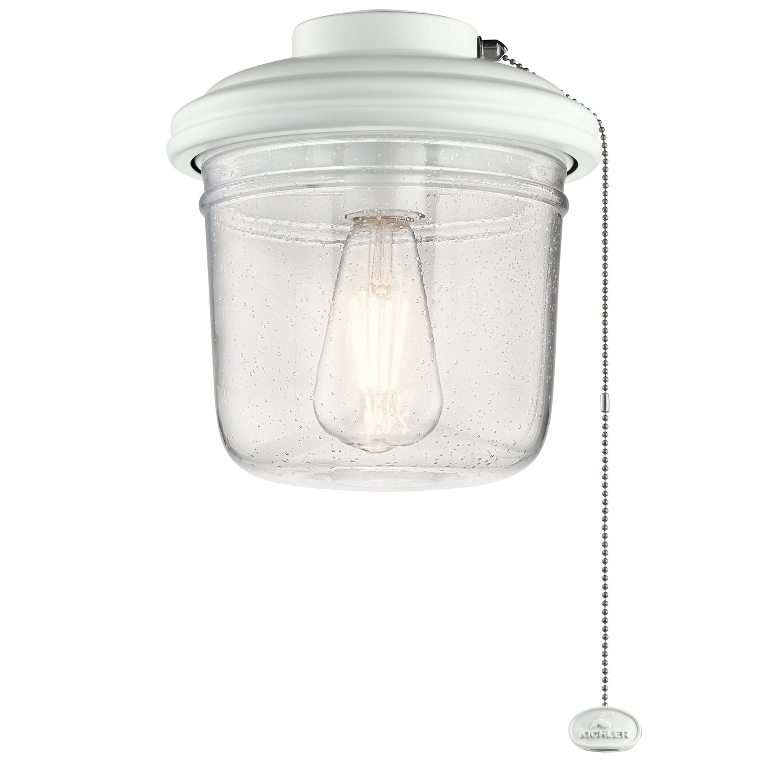 Kichler Canada - LED Fan Light Kit - Yorke - Matte White- Union Lighting Luminaires Decor