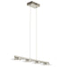 Kichler Canada - LED Linear Pendant - Azenda - Brushed Nickel- Union Lighting Luminaires Decor