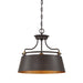 Quoizel - Three Light Pendant - Fairview - Western Bronze- Union Lighting Luminaires Decor