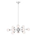 Quoizel - 12 Light Chandelier - Spellbound - Polished Chrome- Union Lighting Luminaires Decor
