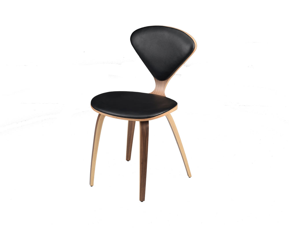 Nuevo Canada - Dining Chair - Satine - Black- Union Lighting Luminaires Decor