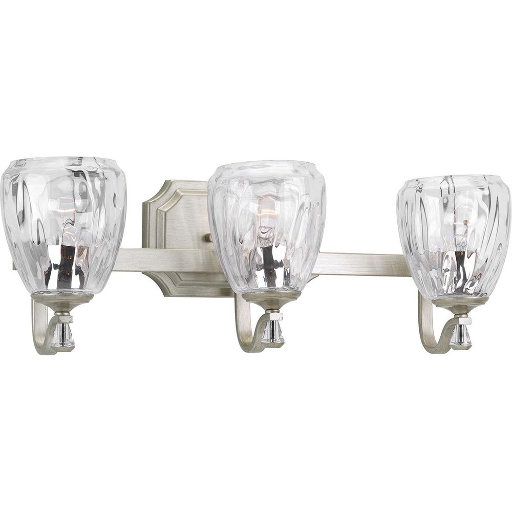 Progress Canada - Three Light Bath - Anjoux - Silver Ridge- Union Lighting Luminaires Decor