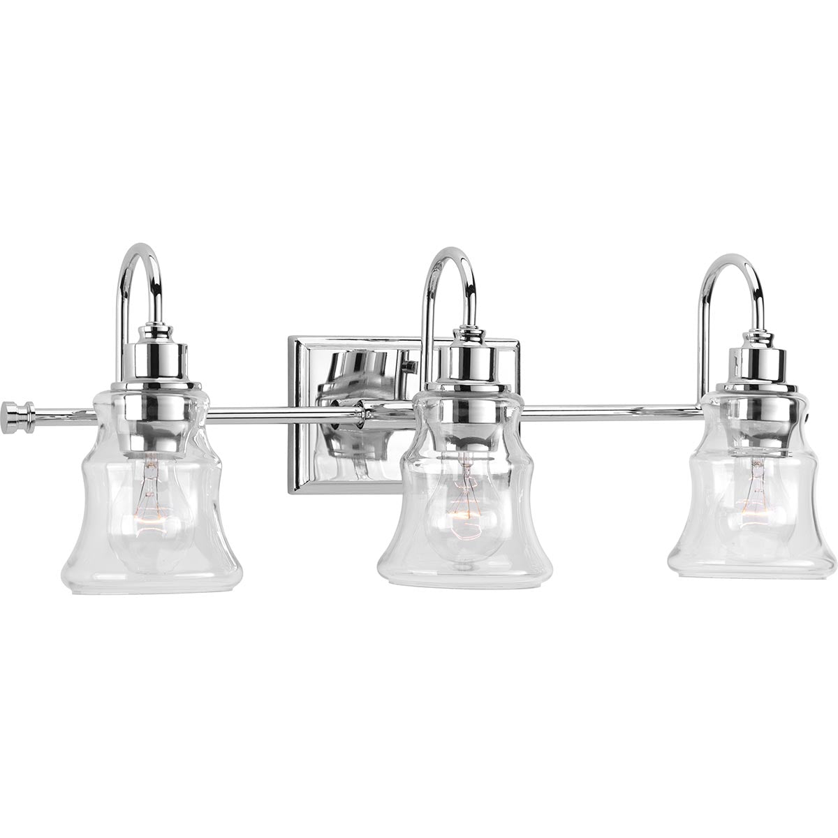 Progress Canada - Three Light Bath - Litchfield - Polished Chrome- Union Lighting Luminaires Decor