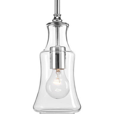Progress Canada - One Light Mini Pendant - Litchfield - Polished Chrome- Union Lighting Luminaires Decor