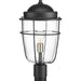 Progress Canada - One Light Post Lantern - Holcombe - Black- Union Lighting Luminaires Decor