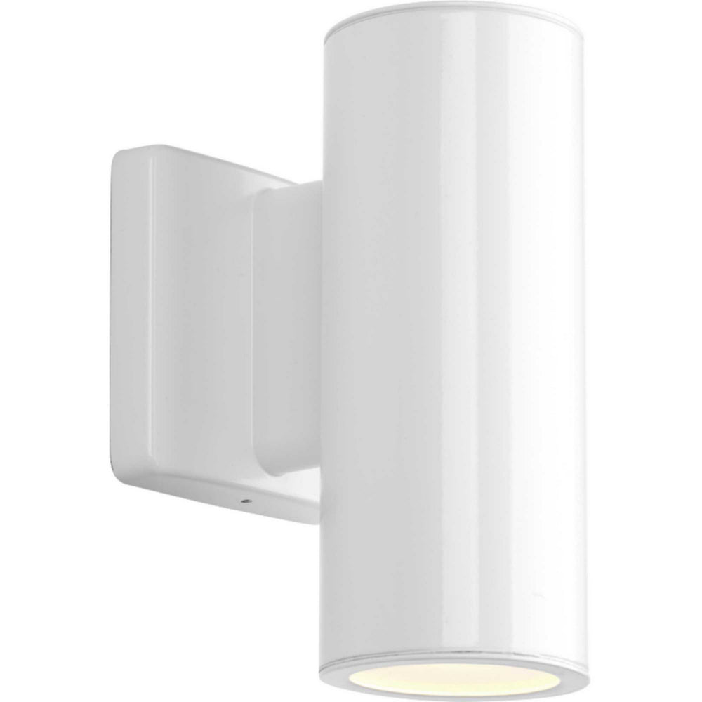 Progress Canada - LED Wall Lantern - 3IN Cylinders - White- Union Lighting Luminaires Decor