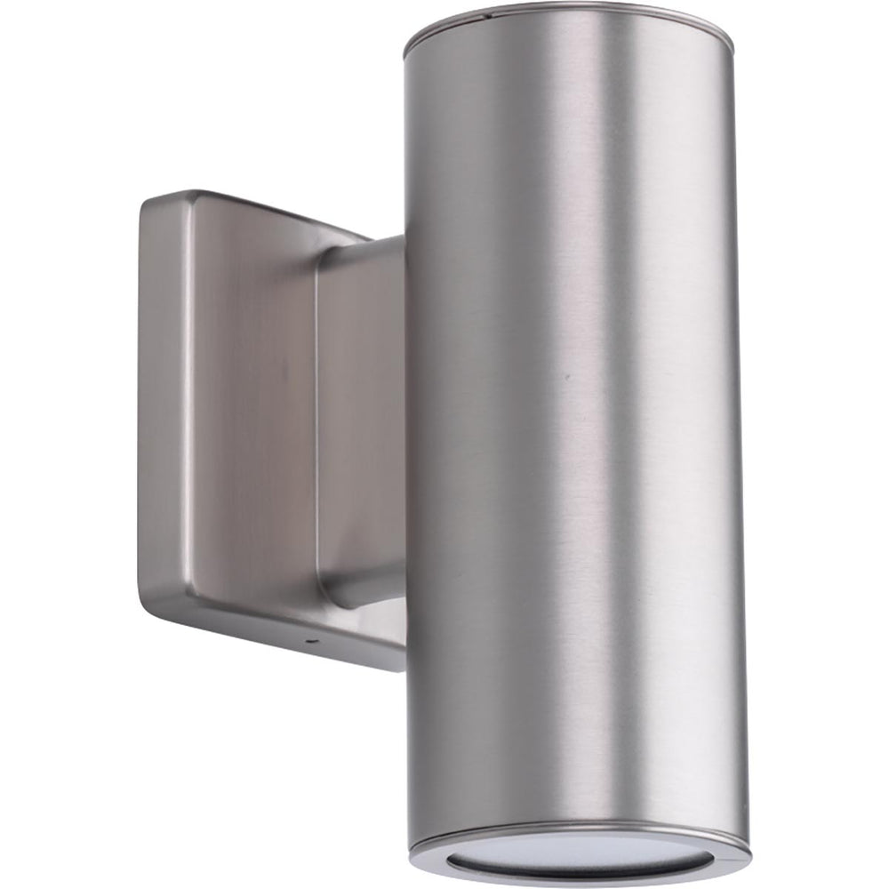 Progress Canada - LED Wall Lantern - 3IN Cylinders - Satin Nickel- Union Lighting Luminaires Decor
