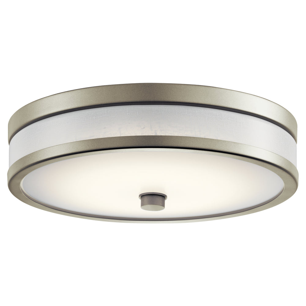 Kichler Canada - LED Flush Mount - Pira - Brushed Nickel- Union Lighting Luminaires Decor