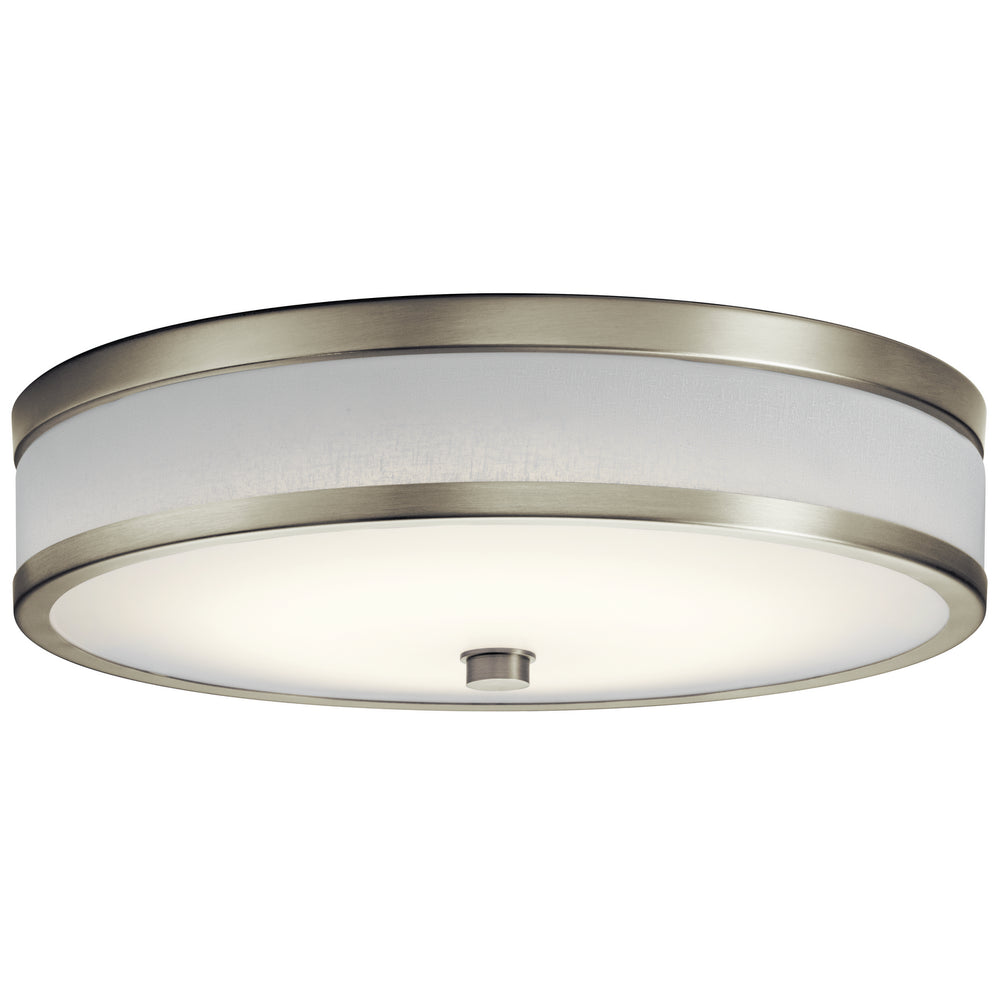 Kichler Canada - LED Flush Mount - Pira - Brushed Nickel- Union Lighting Luminaires Decor