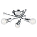 Kichler Canada - Three Light Flush Mount - Armstrong - Chrome- Union Lighting Luminaires Decor
