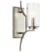Kichler Canada - One Light Wall Sconce - Vara - Brushed Nickel- Union Lighting Luminaires Decor