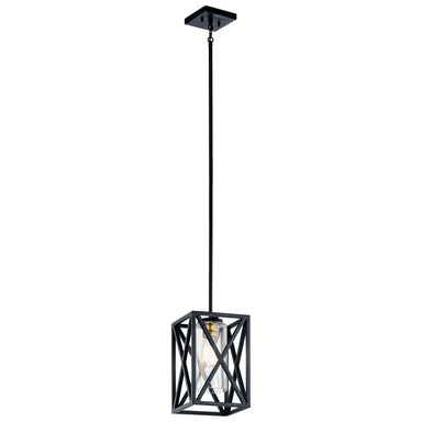 Kichler Canada - One Light Mini Pendant - Moorgate - Black- Union Lighting Luminaires Decor