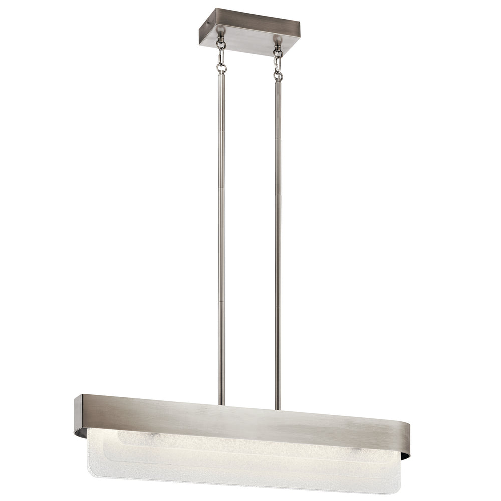 Kichler Canada - LED Linear Chandelier - Serene - Classic Pewter- Union Lighting Luminaires Decor