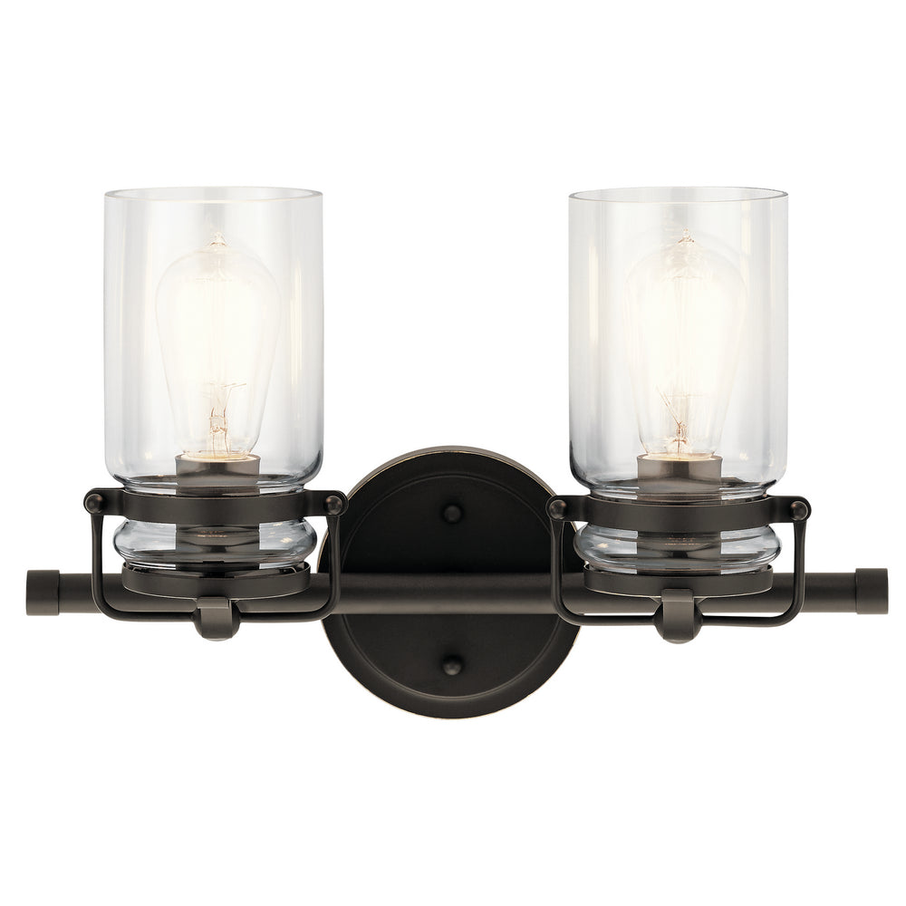 Kichler Canada - Two Light Bath - Brinley - Olde Bronze- Union Lighting Luminaires Decor